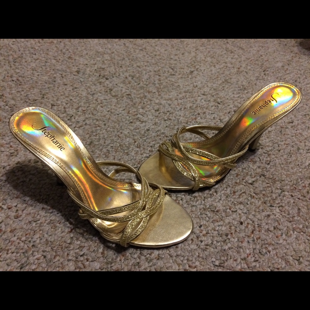 Fancy glitter shoes